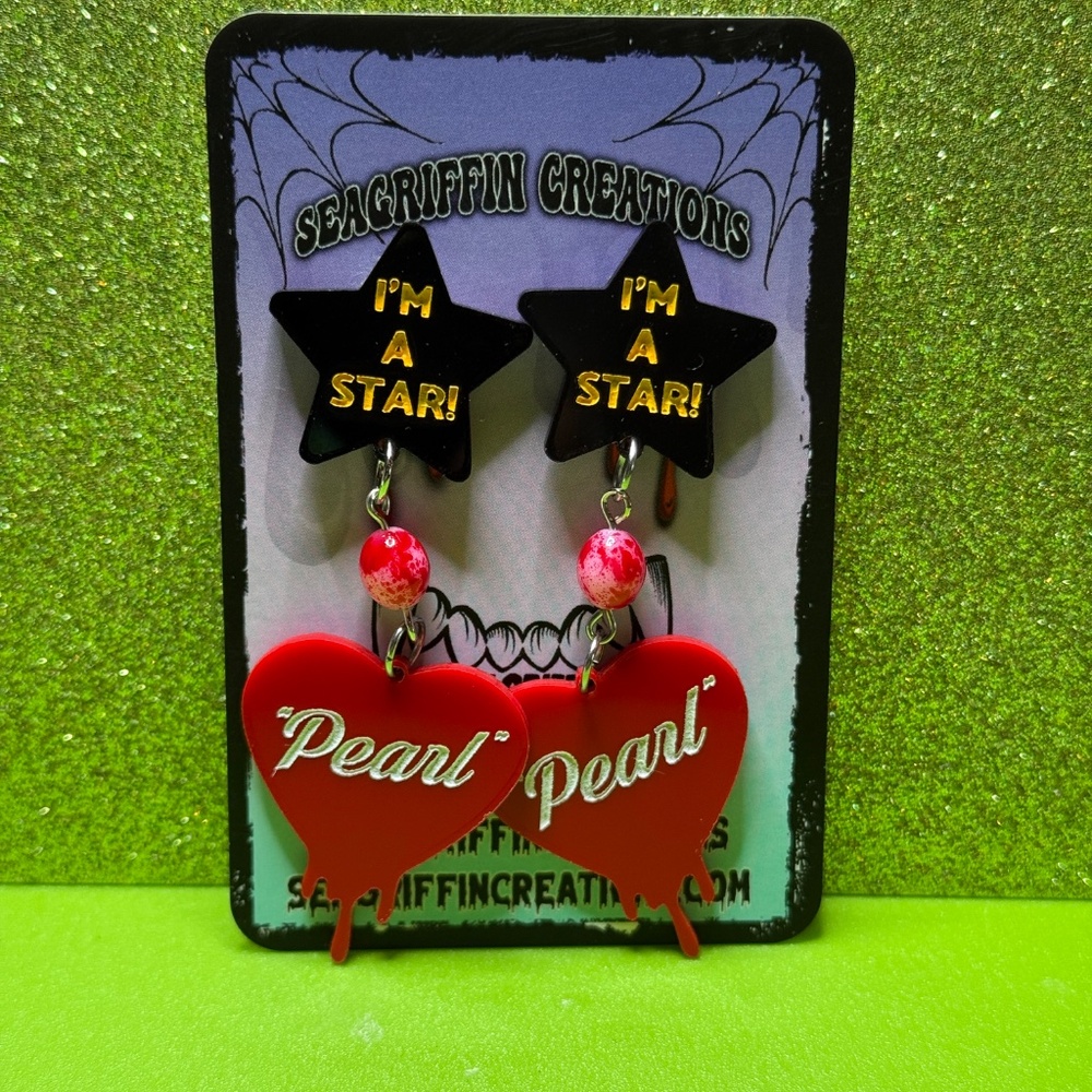 Pearl-I'm A Star Earrings